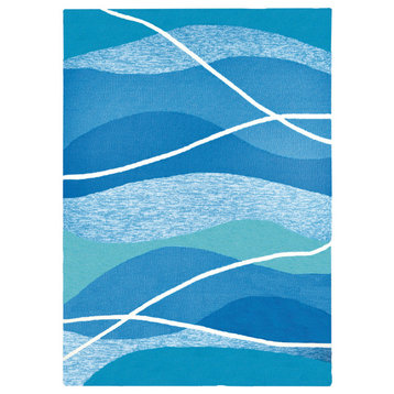Tranquility Bay Indoor Outdoor Waterfront Area Rug, 5'x7'