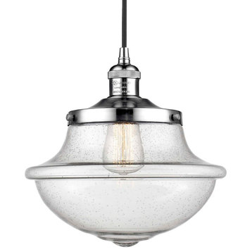 Innovations Lighting 201C Oxford Schoolhouse Oxford Schoolhouse 1 - Polished