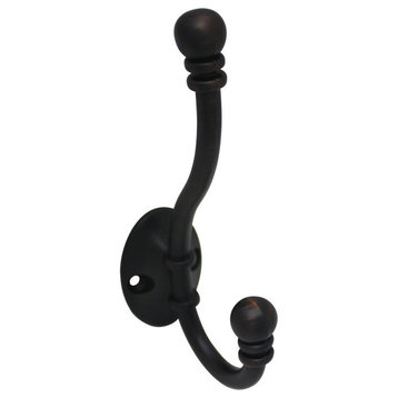 Oil Rubbed Bronze Heavy Duty Coat and Hat Hook