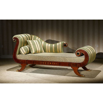 Whimsical Chaise Lounge, Green