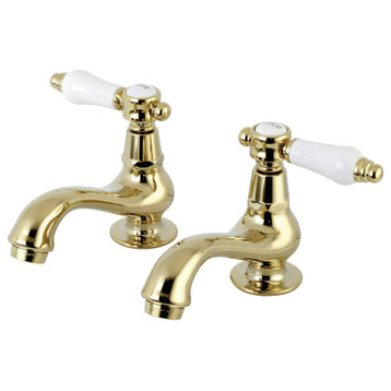 Kingston Brass KS110.BPL Bel-Air 1.2 GPM 1 Hole Bathroom Faucet - Polished