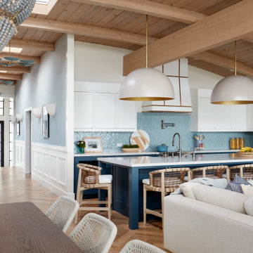 Beach House Meets Mid-Century
