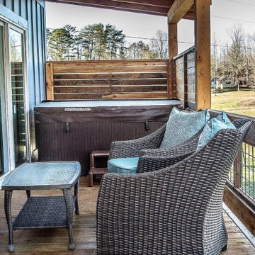 The Blue Rooster, A rustic-modern makeover