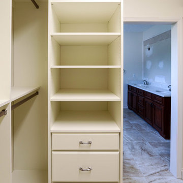 Master Bedroom Walk-in Custom Closet with Maximum Storage and  Organization
