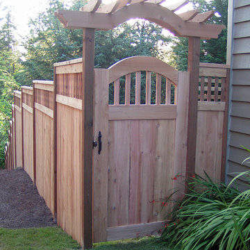 Custom Cedar Fence
