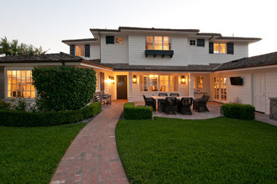 Inspiration for a traditional exterior in San Diego.