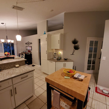 Contemporary Kitchen Remodel Done in Snow White