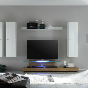 Line 2-5 Modern Wall Unit by LC Mobili - $1,025.00