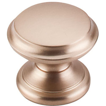 Top Knobs m1590 Flat 1-3/8 Inch Mushroom Cabinet Knob - Brushed Bronze