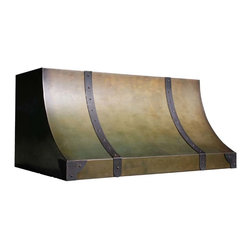 Copper Range Hood | Single Sweep | Vogler - Range Hoods And Vents