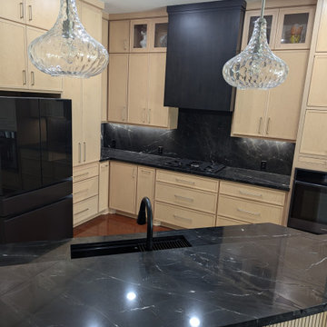 Japandi Maple Negresco kitchen
