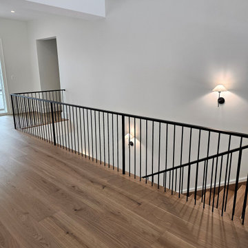 Project #119 | White Oak Staircase with Stacked Bullnose Detail