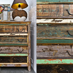 Reclaimed Wood Furniture from Crete - アクセントチェスト・キャビネット