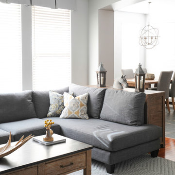 Rustic Touch Family Room