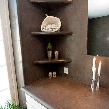 Original Tadelakt in bathroom