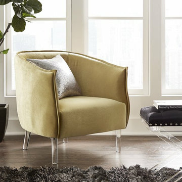 Clear Acrylic Accent Chairs