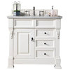Brookfield 36" Single Cabinet w/ Drawers, Cottage White