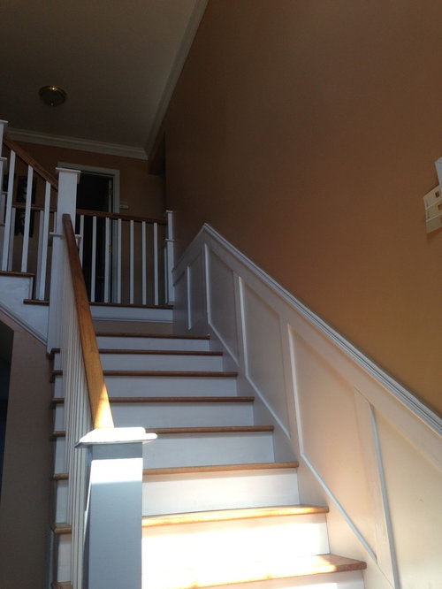 Need help picking paint color for my staircase and how to decorate it!!