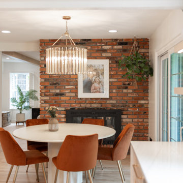 South Meets West | Highlands Ranch, CO | New Mexican Modern Main Floor Remodel