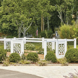 AZEK Vinyl Garden Enclosure - Home Fencing And Gates