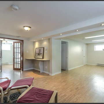 Low Ceiling Bathroom