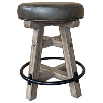 Parker House Lodge Dining Swivel Counter Stool