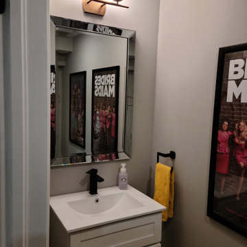 Miami style Basement getaway
