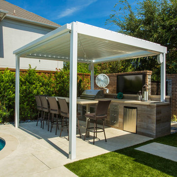 Patio Prepaired for a Party