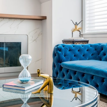 Mood Indigo: A Burroughs Wharf Condo Remodeled