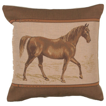 Horse Belt European Cushion Cover