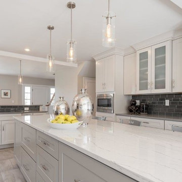Modern White Kitchen Remodel in Salt Lake City, UT
