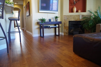 Inspiration for a timeless living room remodel in Denver