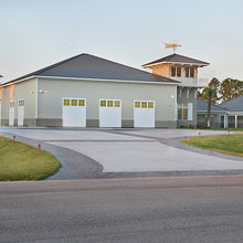 airplane hangar-pole building