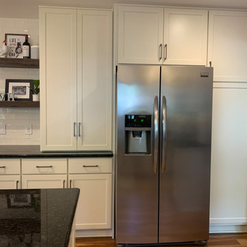 Contemporary Kitchen Remodel Done in a Bisque Color