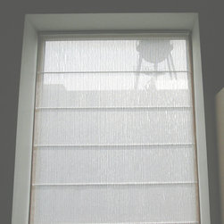 Wiggle Stripe Roman Shade - Roller Shades