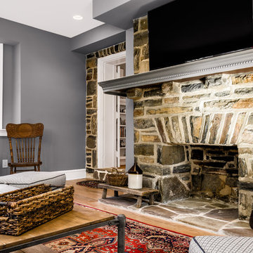 2 story addition with custom family room