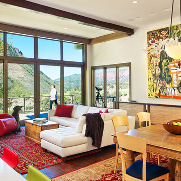big hat road renovated great room