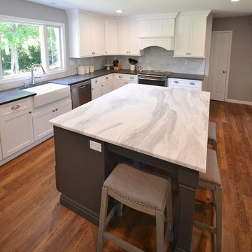 Large Transitional Style Kitchen Remodel Under $100K