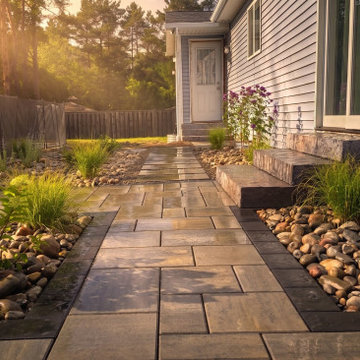 Paver Patio Installation Niskayuna, NY Backyard Hardscape