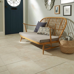 Mottistone Beige Modular Stone Effect Porcelain Tile - Flooring