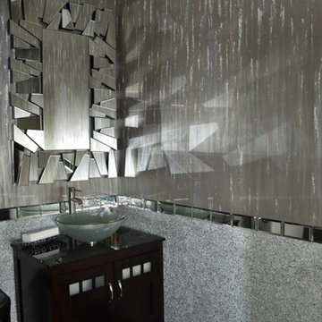 Glass Bead Powder Room!