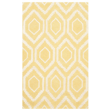Safavieh Chatham Collection CHT731 Rug, Light Gold/Ivory, 3'x5'