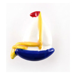 Nifty Nob Sailboat Knob - Cabinet And Drawer Knobs