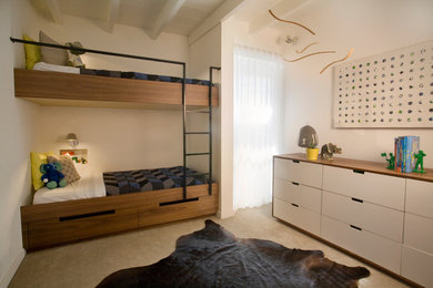 Minimalist kids' room photo in San Diego