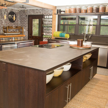 Modern Wenge Kitchen