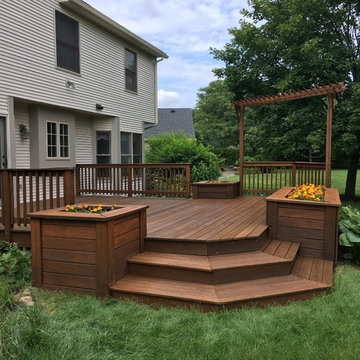 Pittsford Deck stain