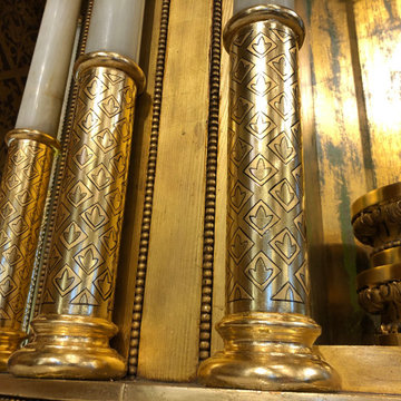 Gilt Drums and Restored 1900’s Altars