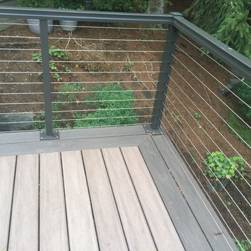 Sammamish custom deck using Wolf decking