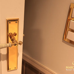 House door hardware. Luxury series. - Doorknobs