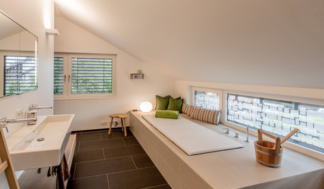 10 Ideen für Sitzgelegenheiten im Badezimmer